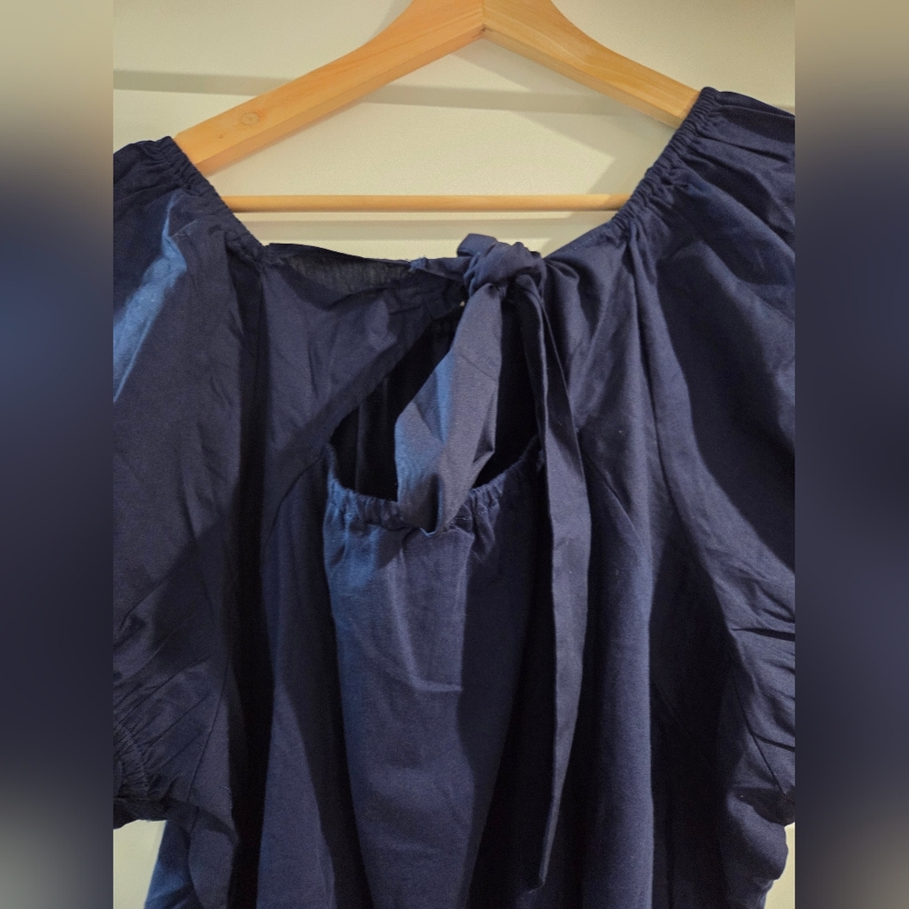 J. Crew Tie Back Tee - Picture 5 of 5